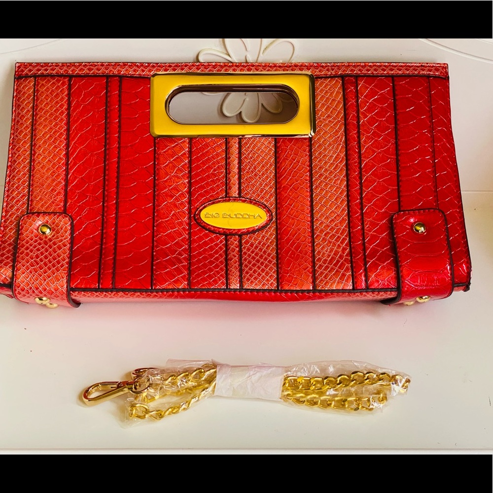Big Buddha red crossbody